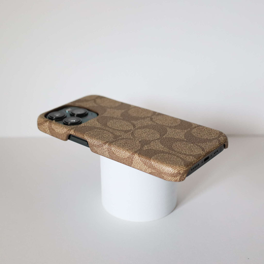 Coach iPhone 13 Pro Max Case Beige iPhone 11 12 13 14 15 16 17 18Pro Max