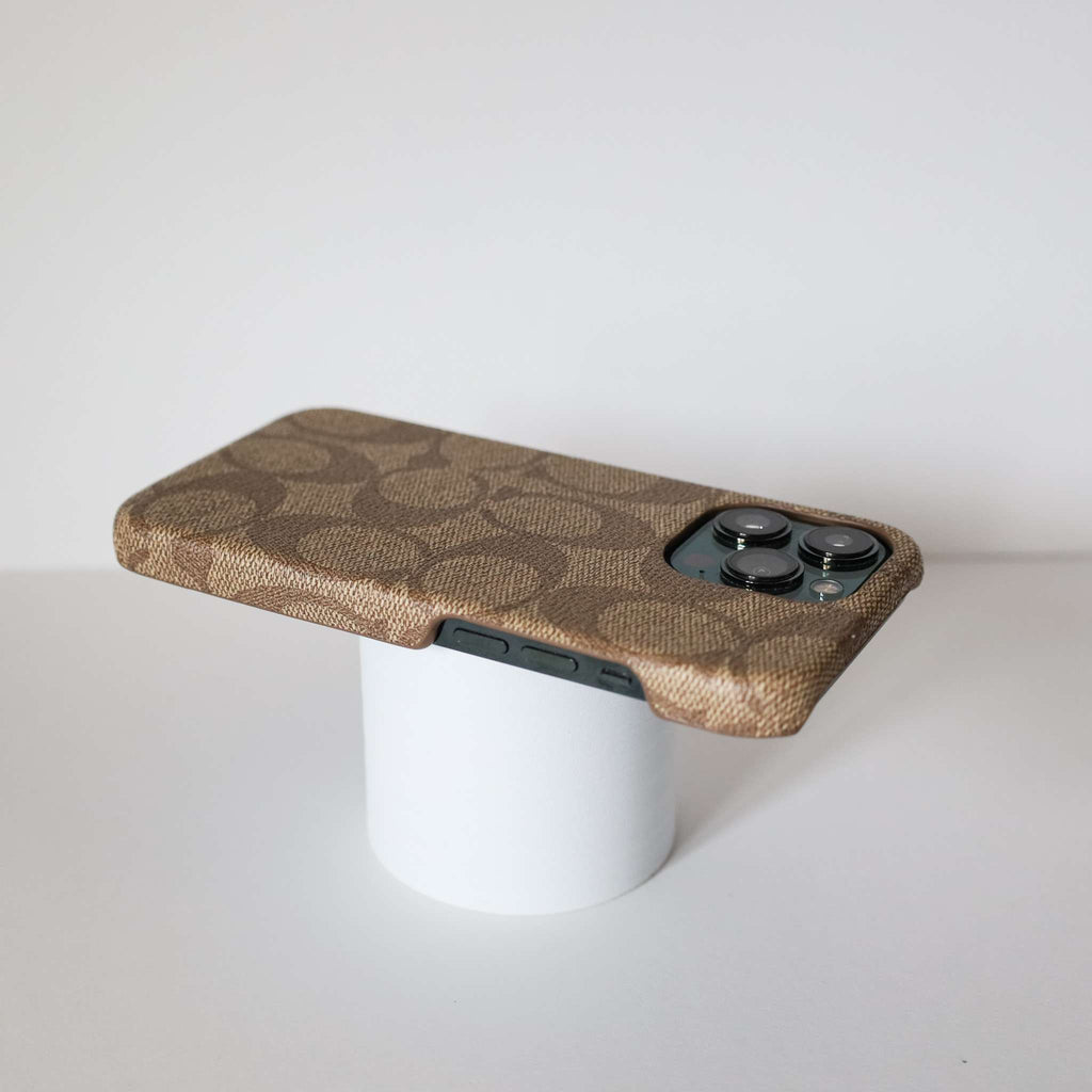 Coach iPhone 13 Pro Max Case Beige iPhone 11 12 13 14 15 16 17 18Pro Max