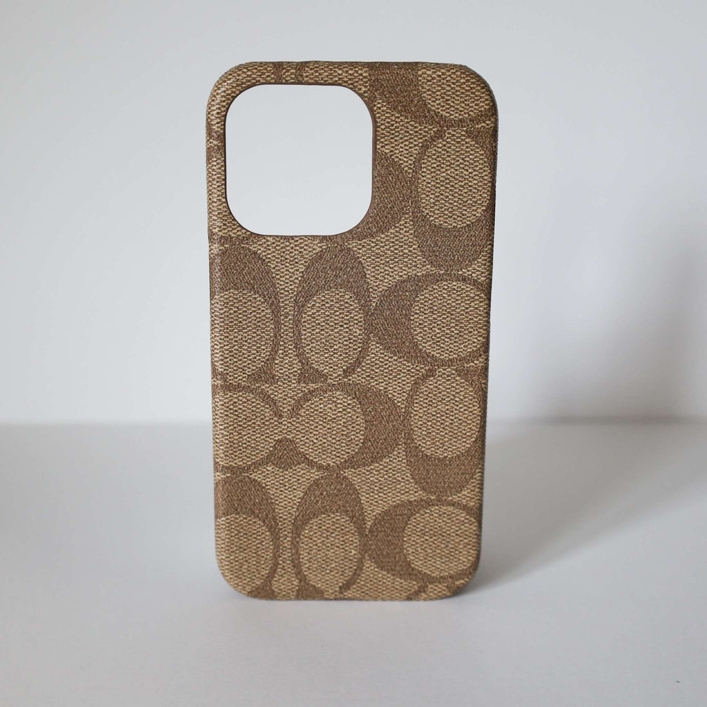 Coach iPhone 13 Pro Max Case Beige iPhone 11 12 13 14 15 16 17 18Pro Max