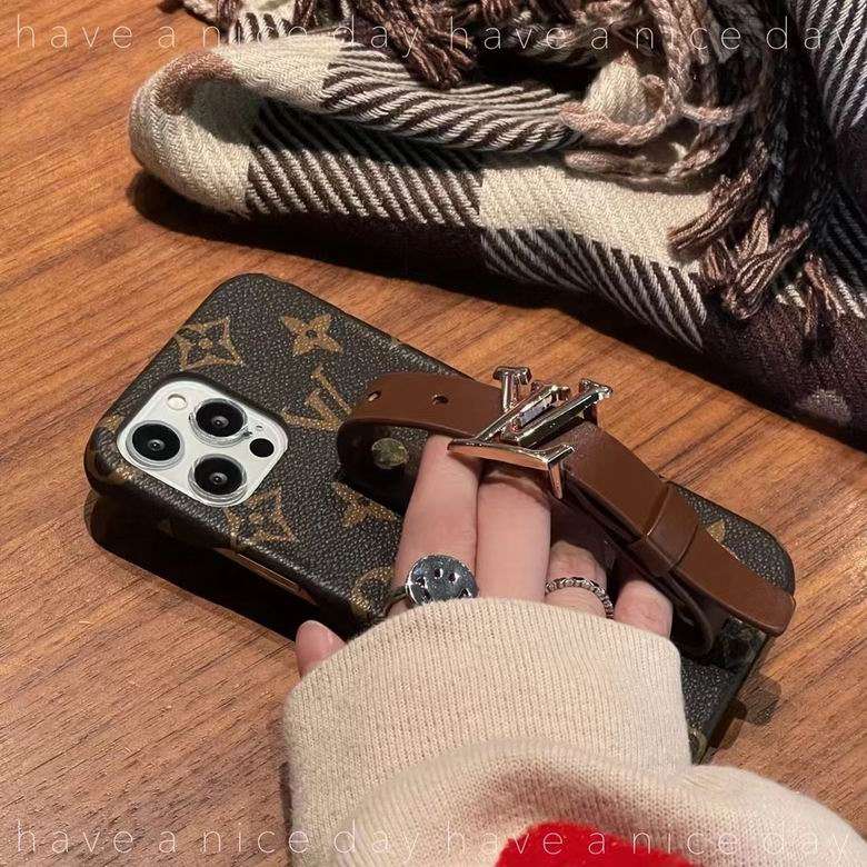 Designer Phone Case with Hand Strap for iPhone 11 12 13 14 15 16 17 18