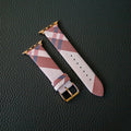 Burberry Apple Watch Band Leather Design