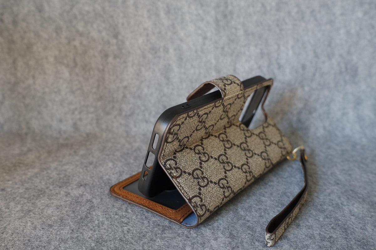 Gucci Phone Wallet Case 11  18 Pro Max Plus