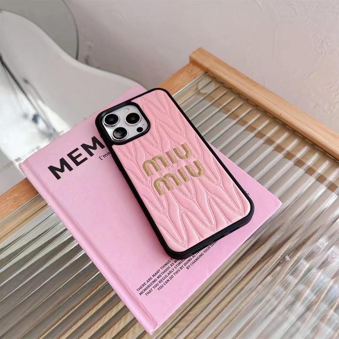 Miu Miu iPhone Cover for 13 14 1 5 16 17 18 Pro Max Series