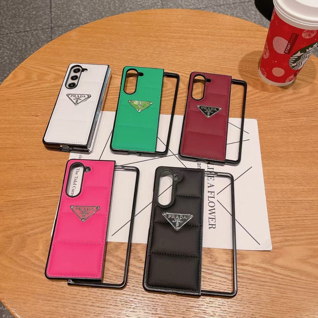 Prada Phone Case for Samsung Galaxy Z Fold 3 4 5 6 Puffer