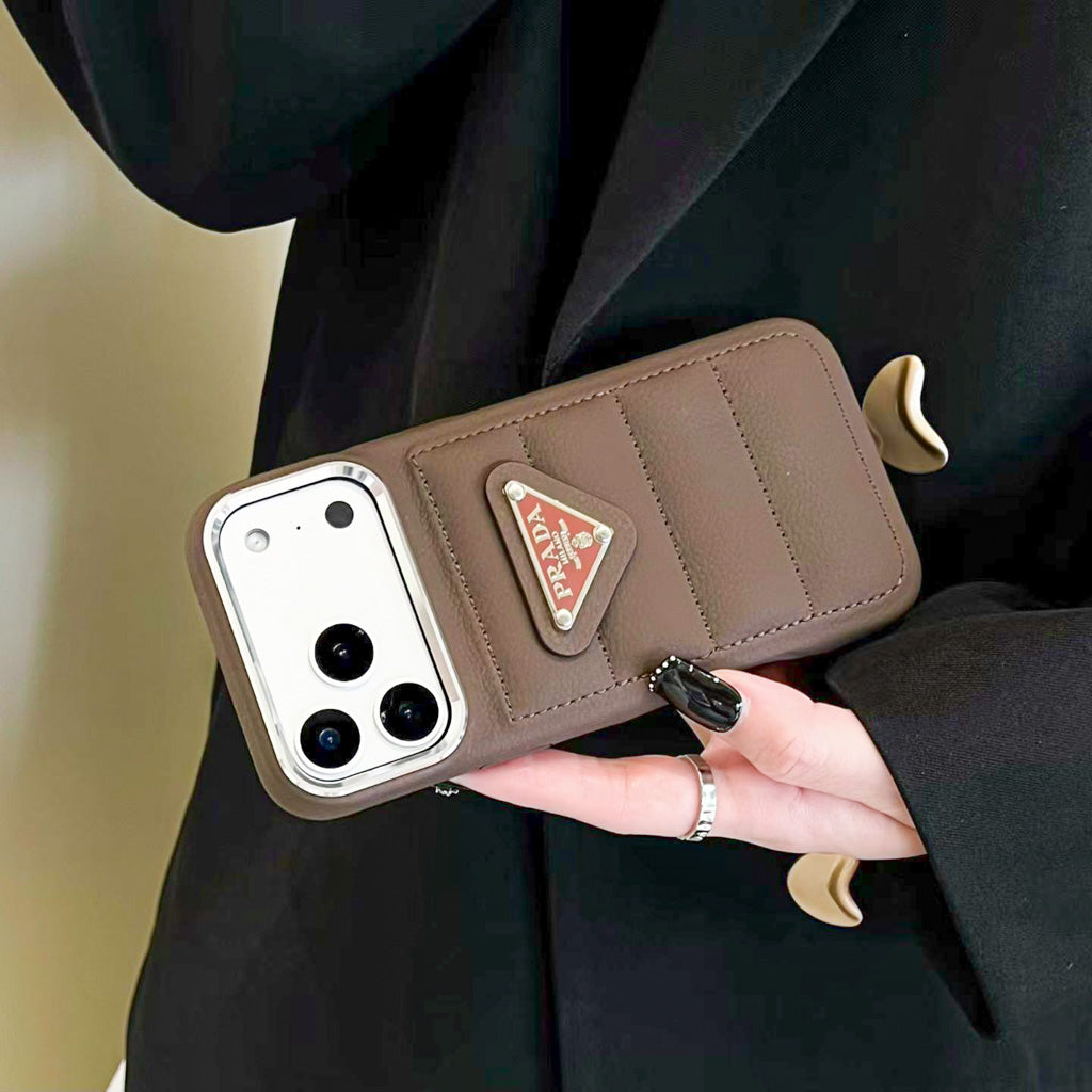 Puffer Case iPhone Prada for 1218 Pro / Pro Max/ Air