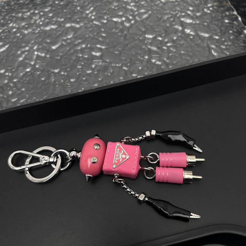 Prada Robot Keychain Keyring Bag Charm