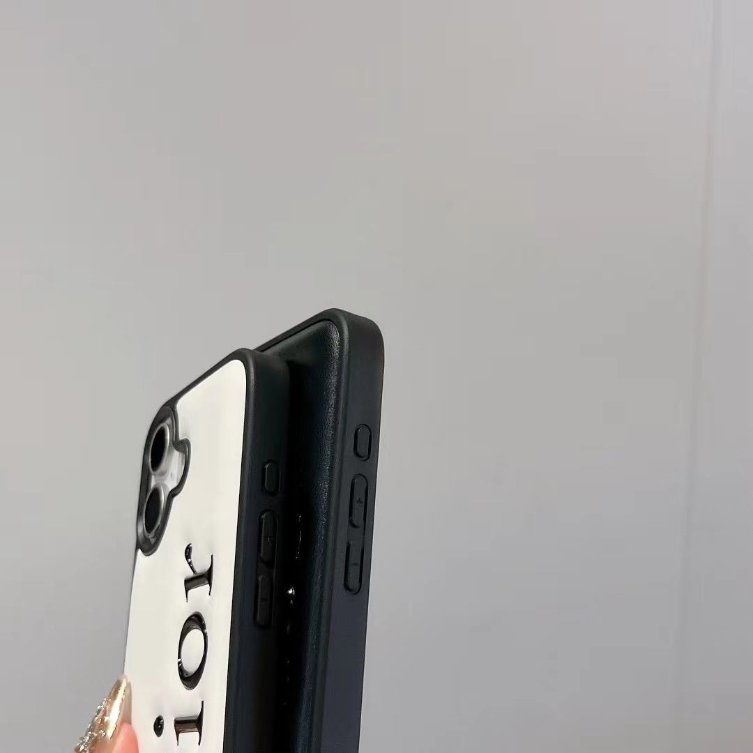 Dior Leather iPhone Case for 1316 Pro Max