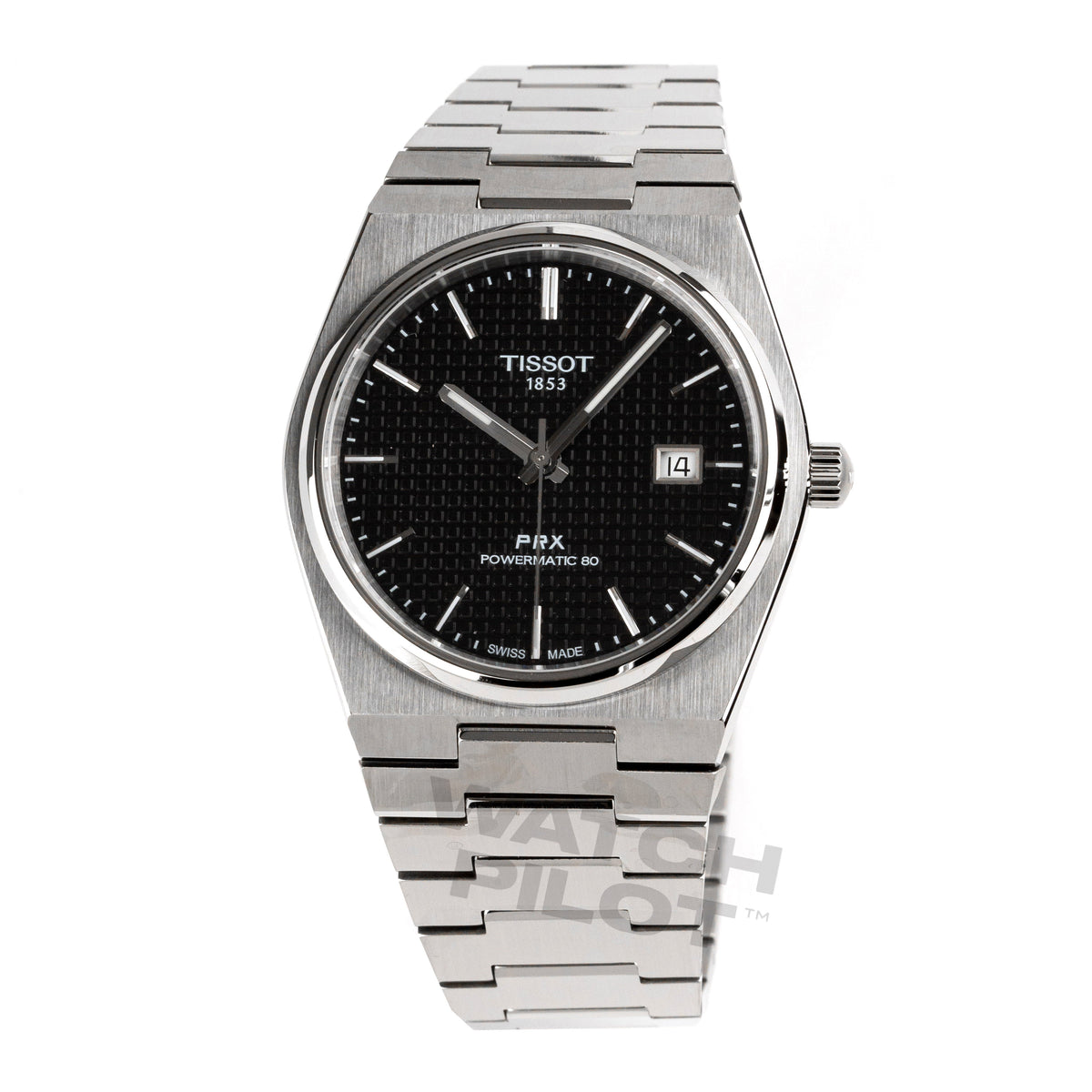 Tissot Prx Powermatic 80 Men's Black Watch