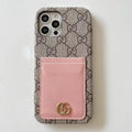 Gucci iPhone 18 Pro Max Case Pink Card Slot