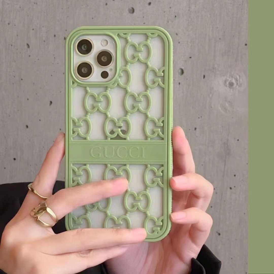Gucci Case iPhone 18 17 16 15 14 13 12 11 Pro Max Case Hollow