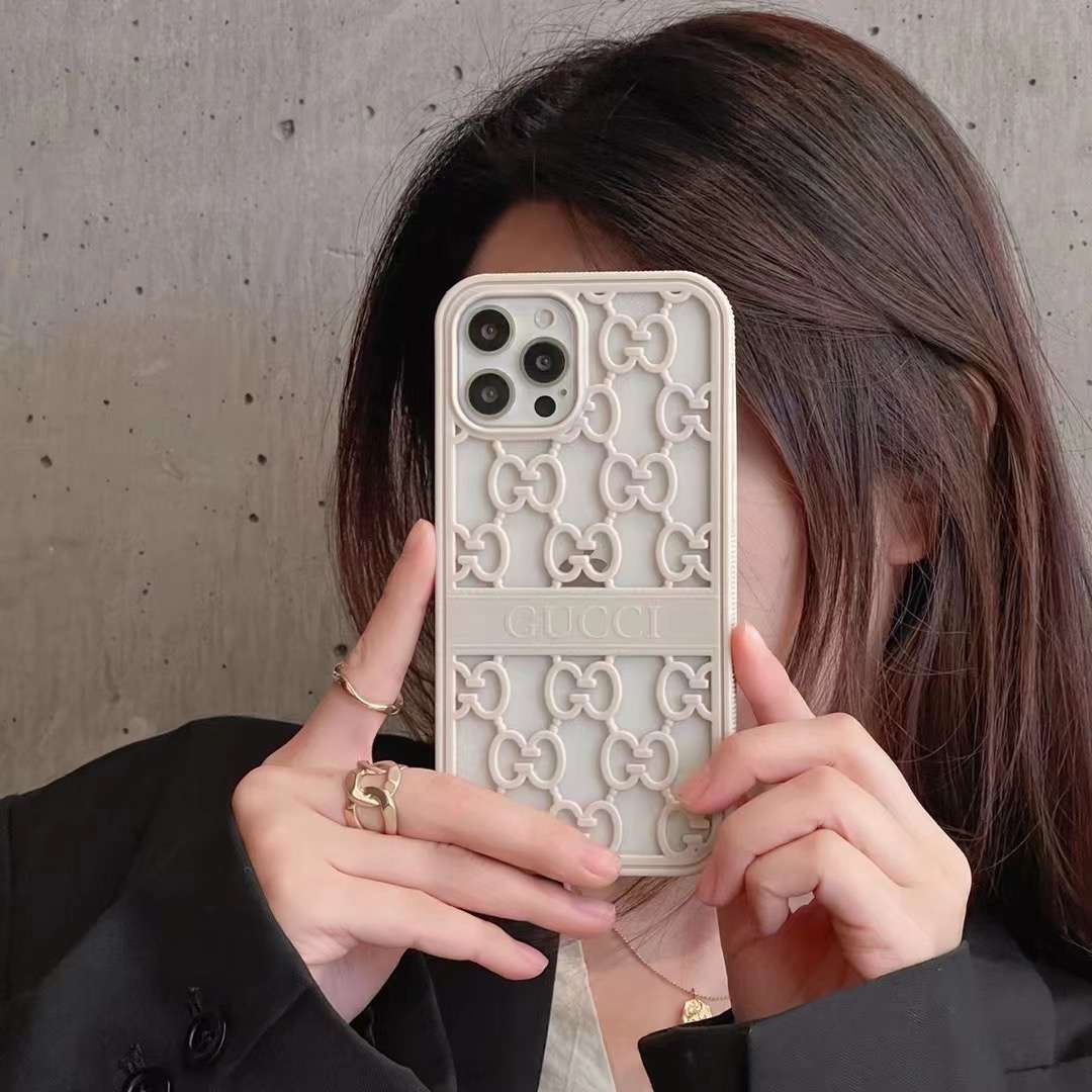 Gucci Case iPhone 18 17 16 15 14 13 12 11 Pro Max Case Hollow