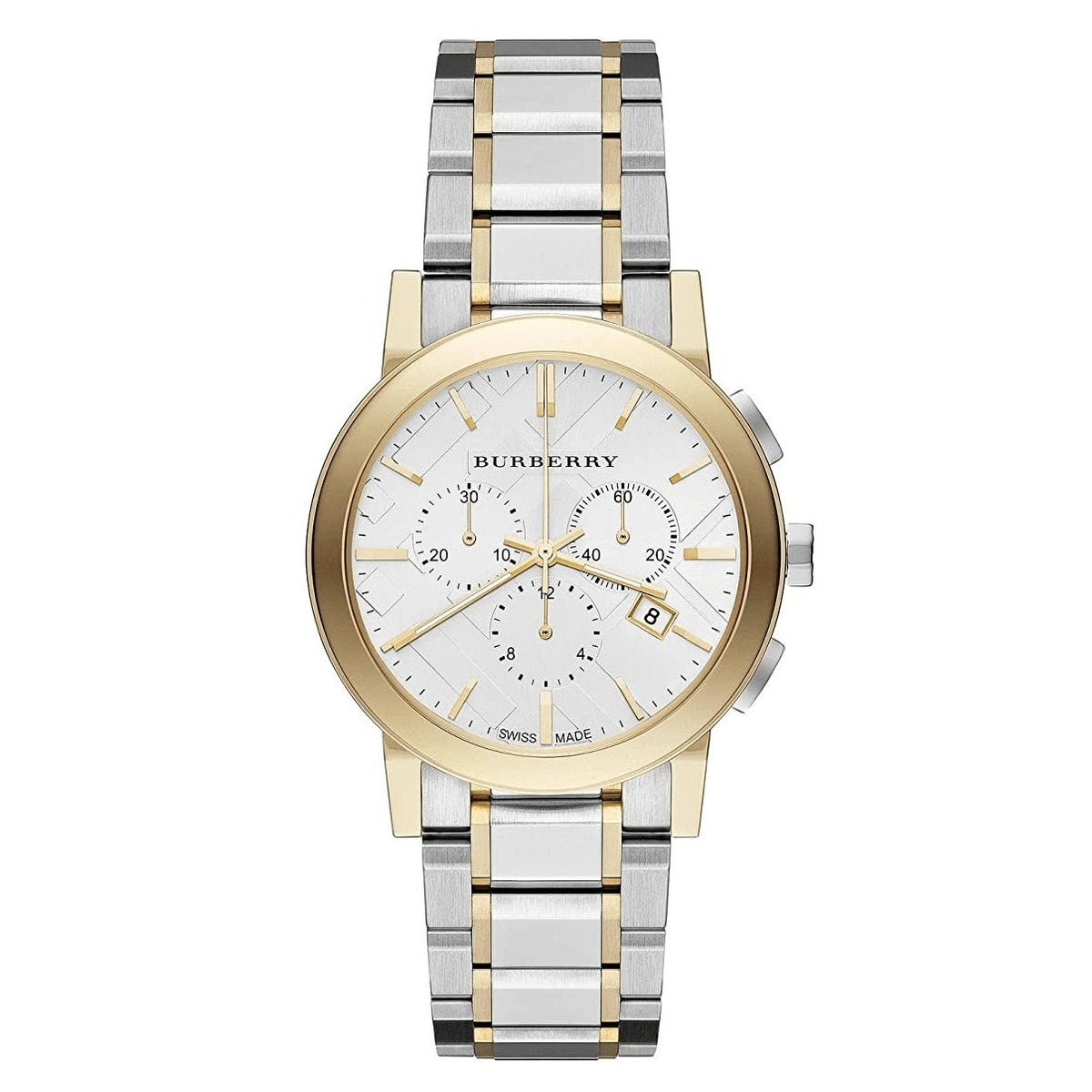 Burberry Chronograph Two-Tone Gold 38mm Watch