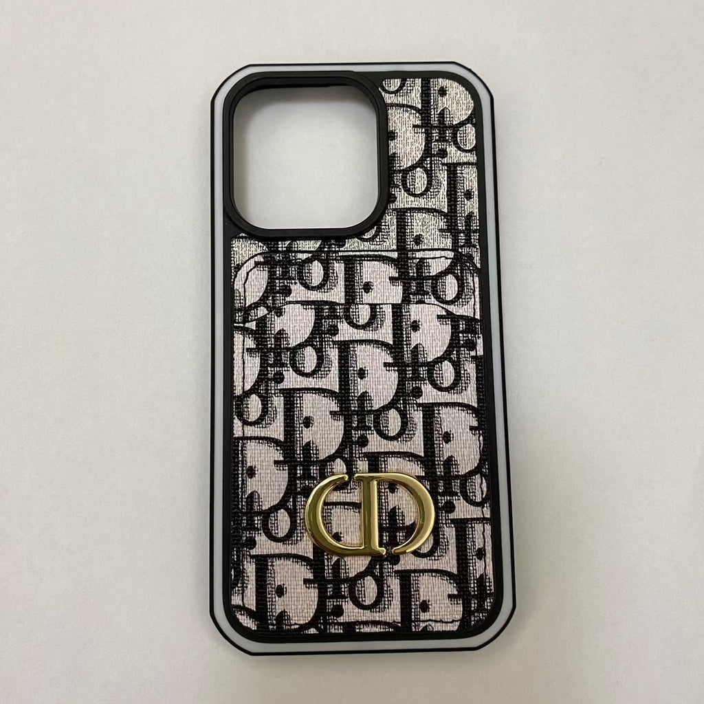 Classic Dior iPhone Case for 16 Pro Max Pus 18 17 16 15 14 13 12 11