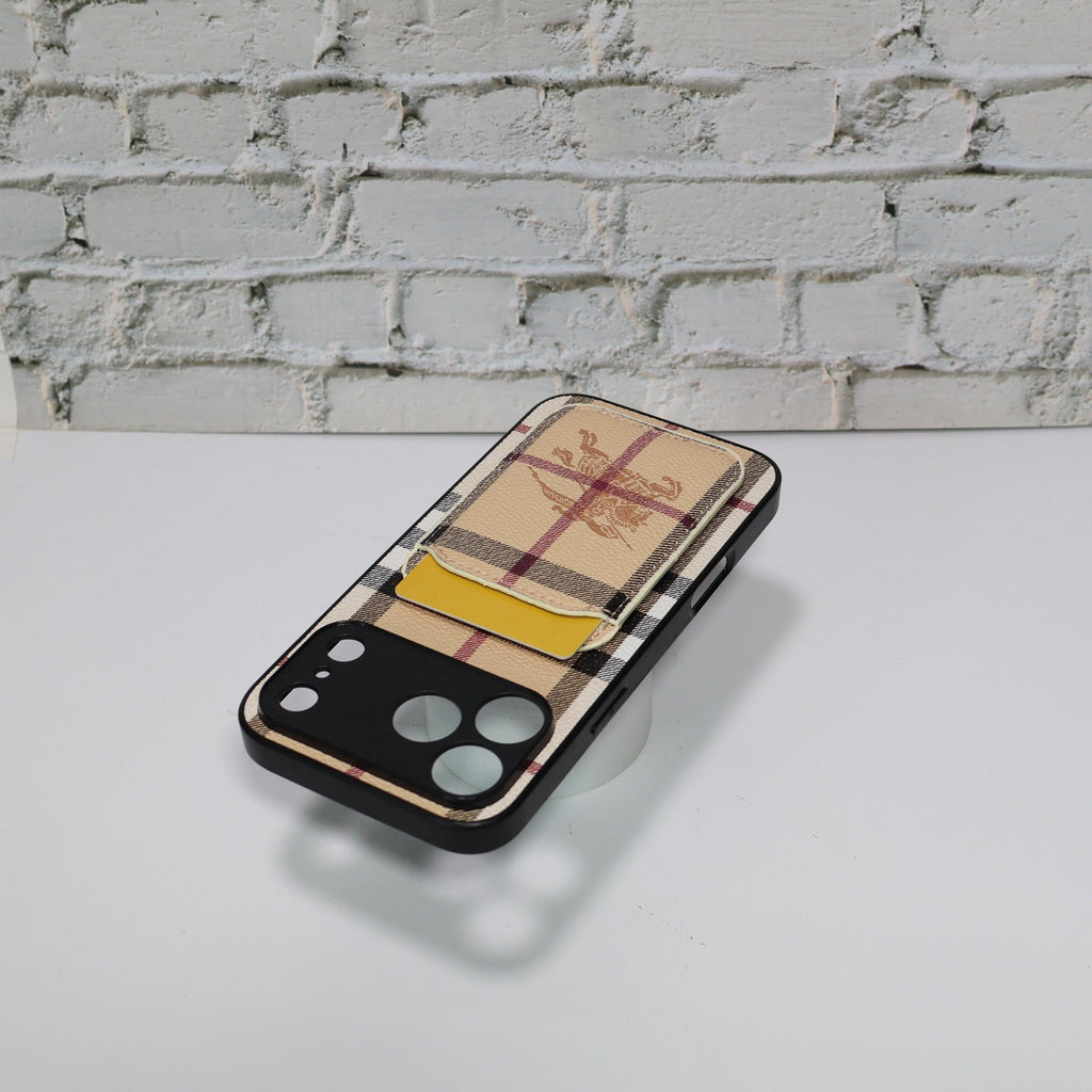 BB Card Holder iPhone Case for 14-18 / Pro / Pro Max / Plus / Air