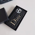 Dior iPhone Case 18 17 16 Pro Max Plus 15 14 13 12