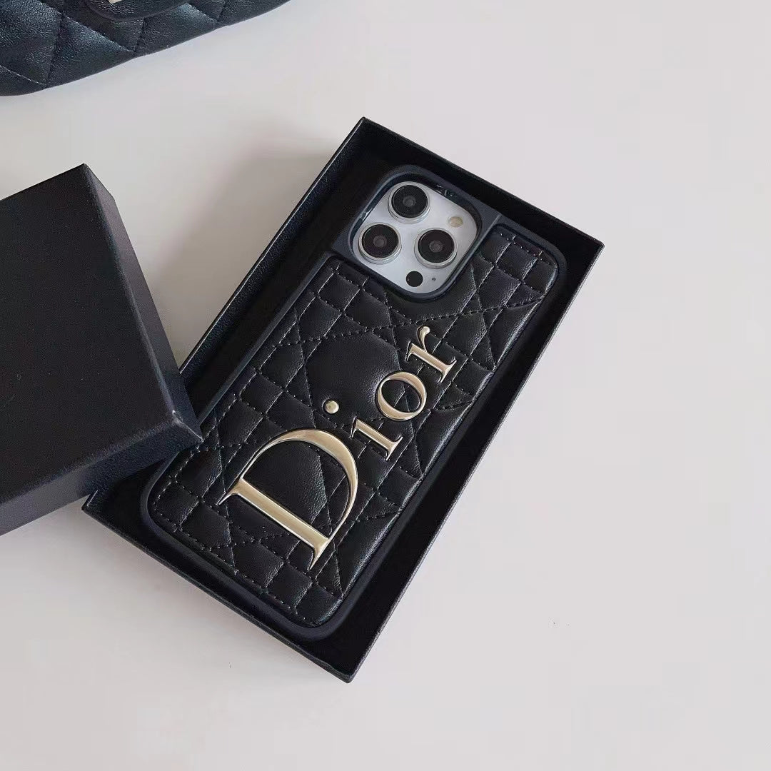 Dior iPhone Case 18 17 16 Pro Max Plus 15 14 13 12