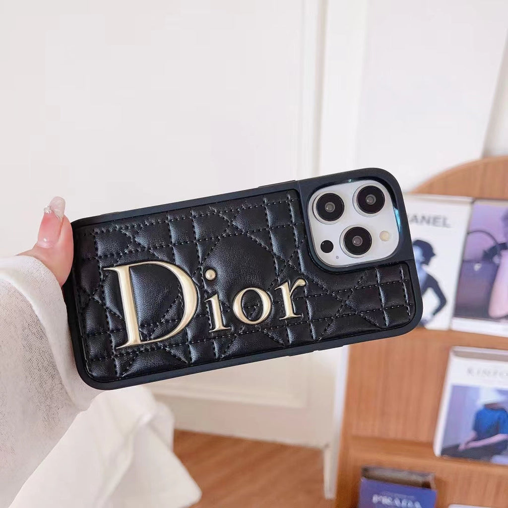 Dior iPhone Case 18 17 16 Pro Max Plus 15 14 13 12