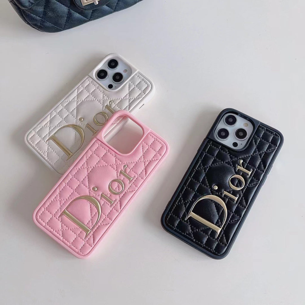 Dior iPhone Case 18 17 16 Pro Max Plus 15 14 13 12