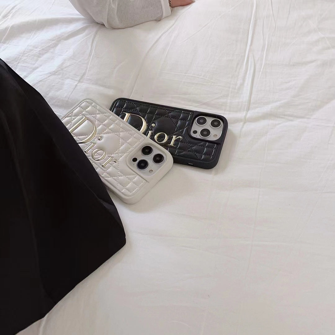 Dior iPhone Case 18 17 16 Pro Max Plus 15 14 13 12