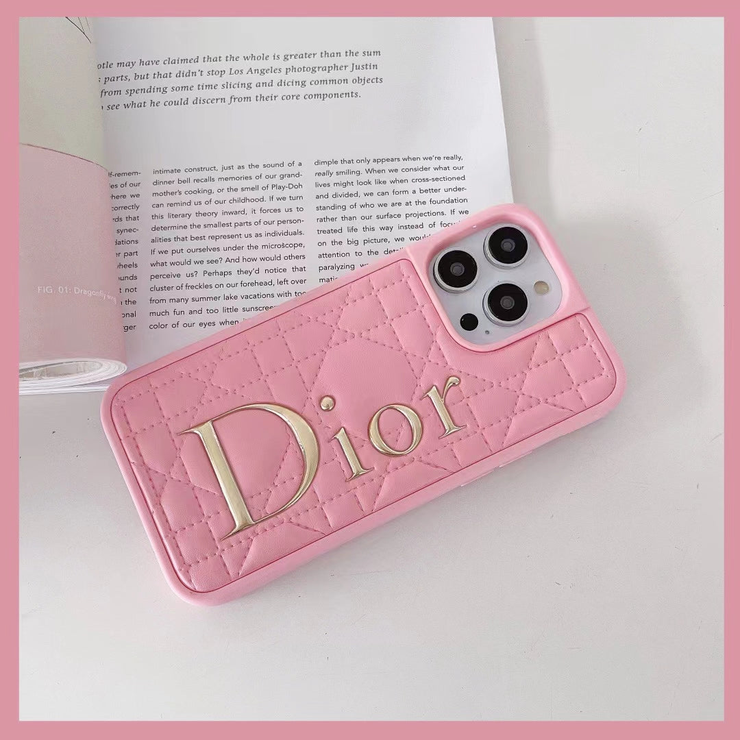 Dior iPhone Case 18 17 16 Pro Max Plus 15 14 13 12