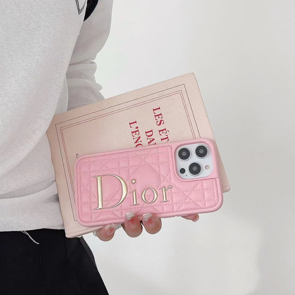 Dior iPhone Case 18 17 16 Pro Max Plus 15 14 13 12