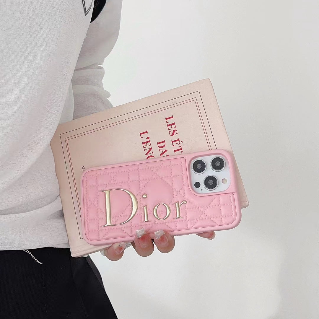 Dior iPhone Case 18 17 16 Pro Max Plus 15 14 13 12