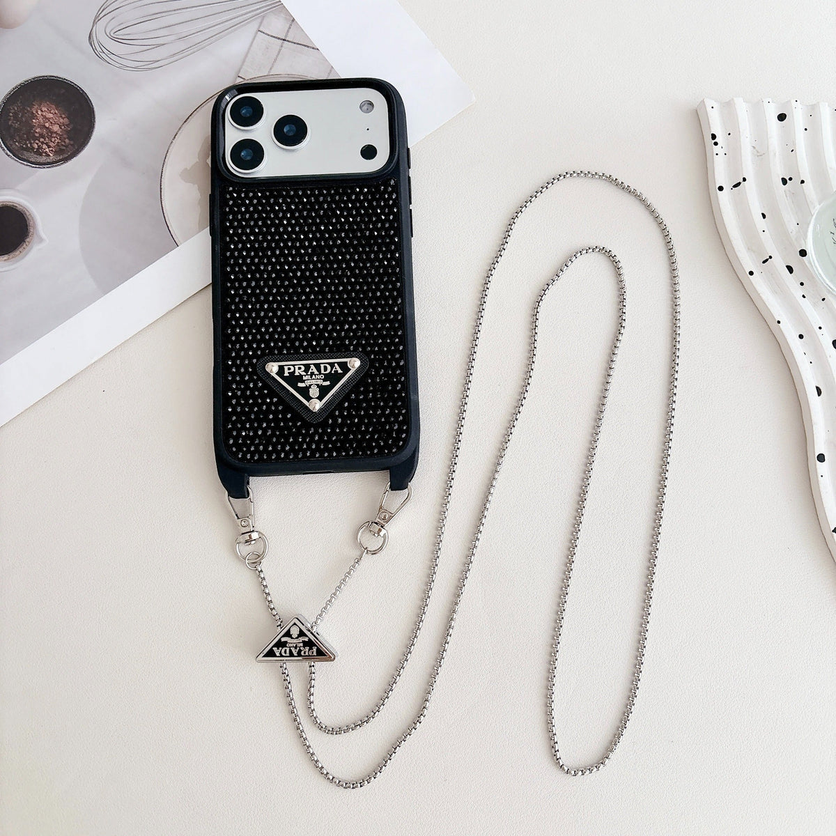 3 Color Phone Case on Chain iPhone