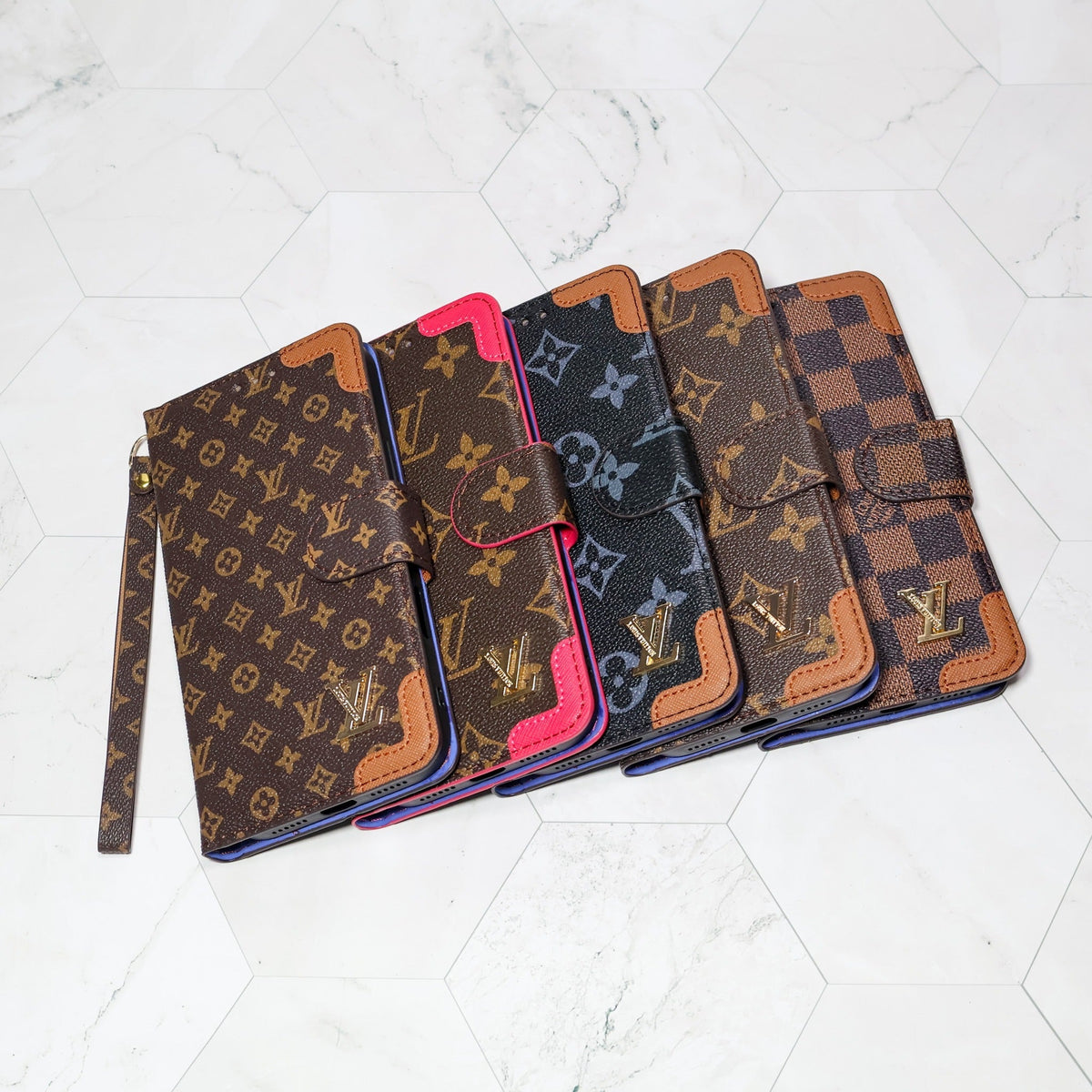 Folio Wallet Case Edge Patches for 14-18 / Pro / Pro Max / Plus