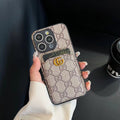 Luxury Gucci Card Holder Case iPhone 18 Series
