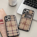 Burberry Style iPhone Case for 18 Pro Max Series