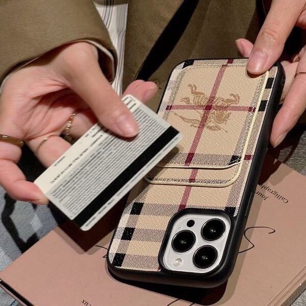 Burberry Style iPhone Case for 18 Pro Max Series